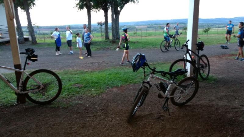 1ª TRILHA DOS SANTOS MÁRTIRES REALIZADA DE BIKE